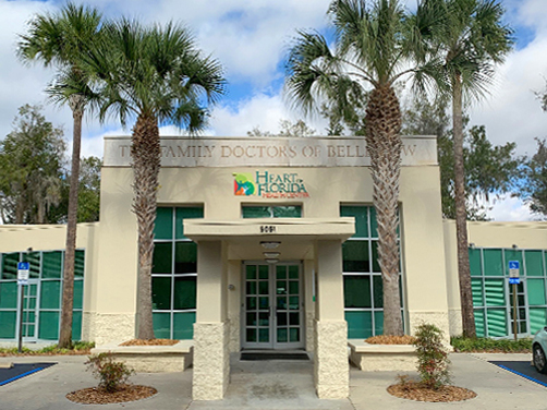 Building exterior of the HFHC Belleview location